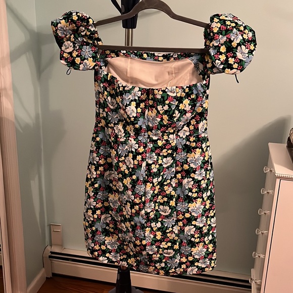 As seen on Emily in Paris. Maje size 3 floral dress NWT - Picture 2 of 9